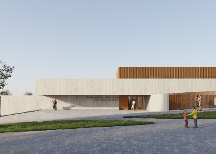 Nursery School by Orbaiceta Aldaba Arquitectos + Larraz Arquitectos