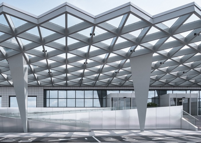 Prague Airport Terminal 3 by ra15. Photograph by Petr Polák