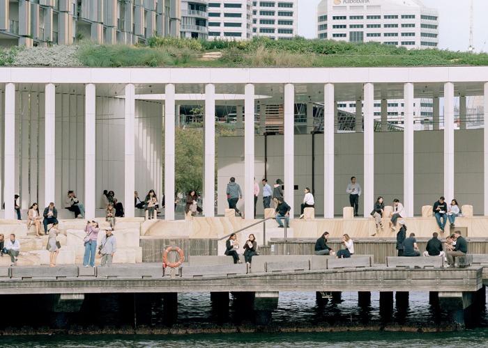 Pier Pavilion by Besley & Spresser. Photograph by Rory Gardiner