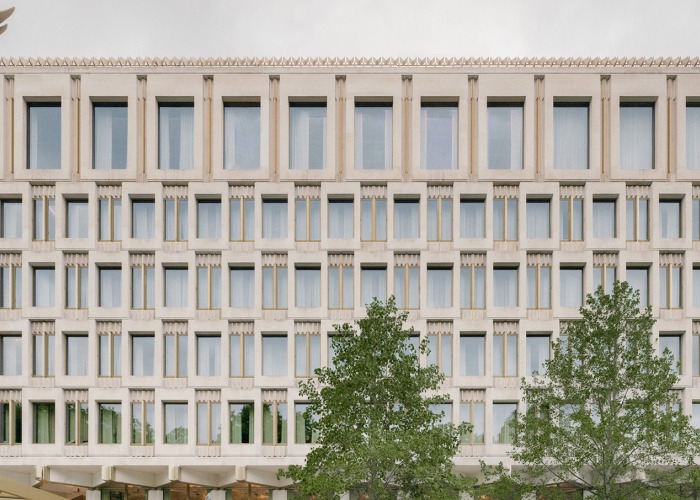 30 Grosvenor Square by David Chipperfield Architects. Photograph by Simon Menges