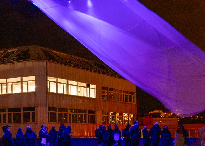 "Medusa" by Collectif Xenia, Gauthier Füllemann and Denis Sermaxhaj. Photograph by Pierre Marmy 