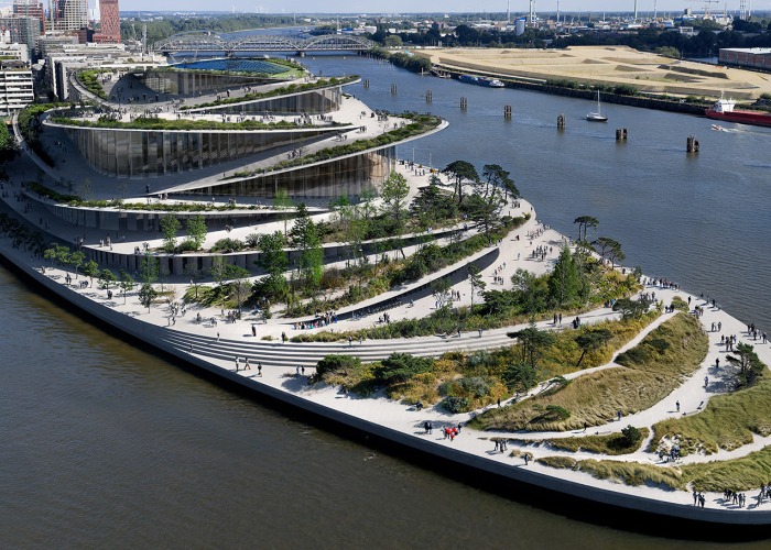 Ópera Estatal de Hamburgo por BIG. Ilustraciones de Yanis Amasri Sierra, Madrid, España