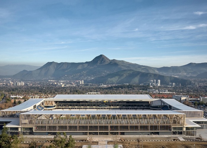 Proyecto de Modernización del Estadio de Universidad Católica por IDOM. Fotografía por Cristóbal Palma