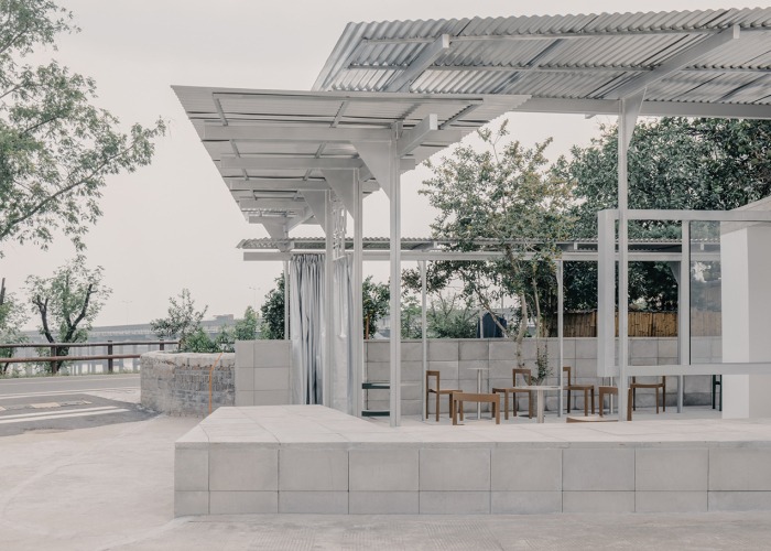 Visitor centre - Longyou / tourist centre by Atelier tao+c. Photograph by Wen Studio