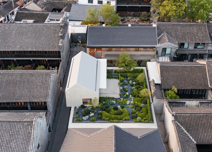Jiangnan house Yangzhou Guangling por B.L.U.E architecture studio. Fotografía por XIA ZHI Pictures