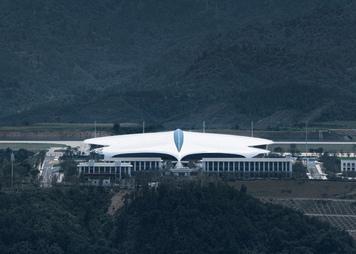 Aeropuerto de Lishui por MAD. Fotografía por CreatAR Images