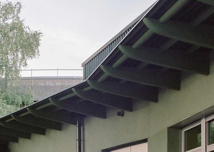 Escuela Primaria de Nanteuil por Boman. Fotografía por Antoine Séguin