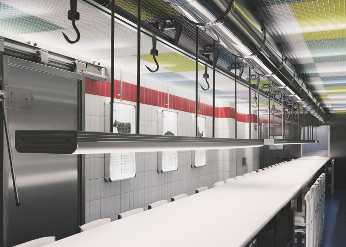 Sala de Despiece «SDD1» por yyplusplus. Fotografía por Enanei