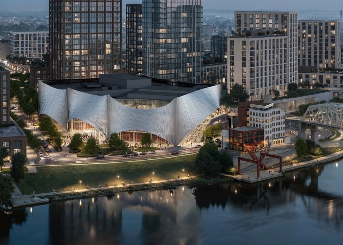 Tennessee Performing Arts Center by BIG. Photograph courtesy of by BIG / Bjarke Ingels Group