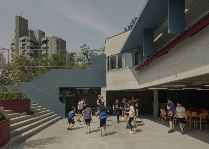 Colegio São Sabas por Guido Otero Arquitetura. Fotografía por Federico Cairoli
