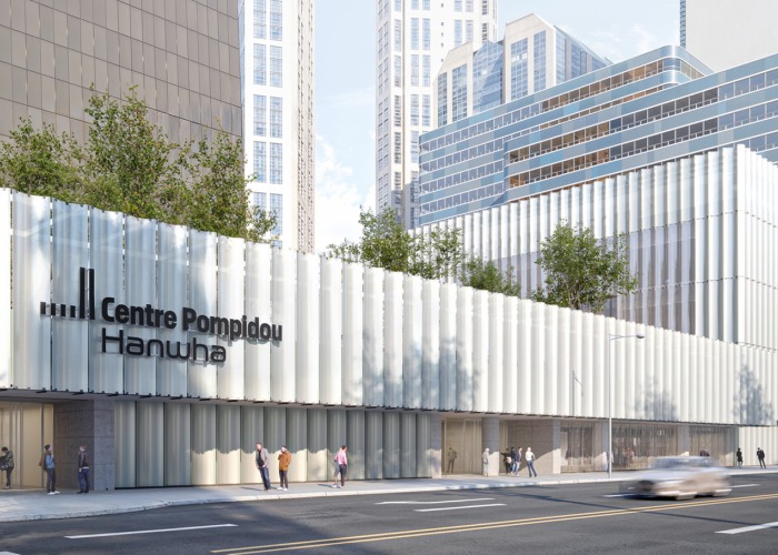 Centro Pompidou Hanwha por Jean-Michel Wilmotte. Imagen cortesía de Wilmotte & Associés SA