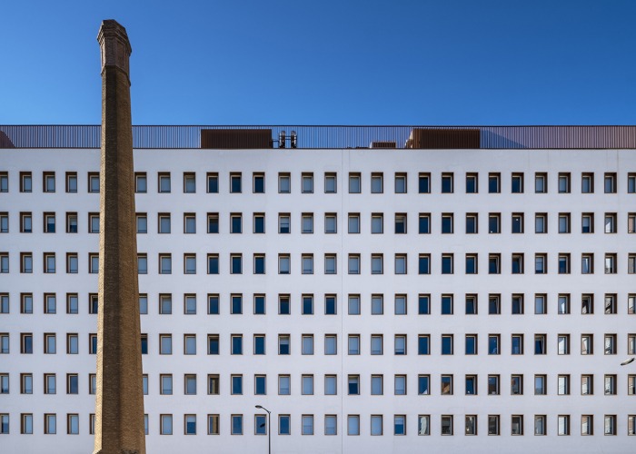 Residencia de estudiantes en Burjassot por Martín Lejarraga Oficina de Arquitectura. Fotografía por David Frutos
