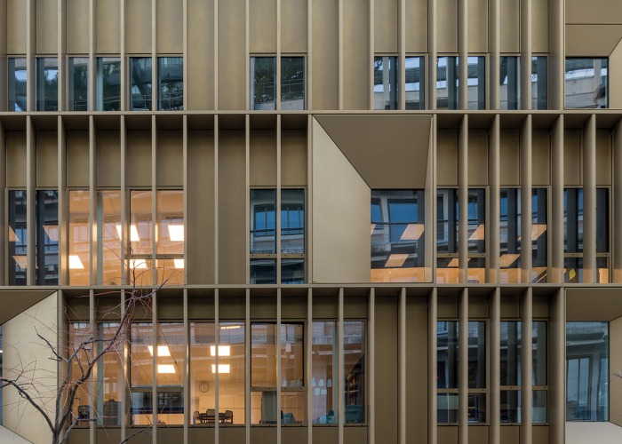 School complex Sophie Germain by Marjan Hessamfar and Joe Vérons. Photograph by Jean-François Tremege