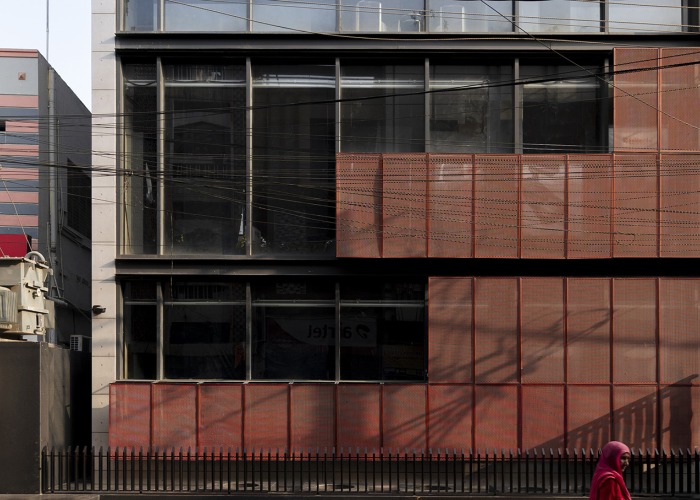 «Screened Spaces» por Studio UF+O. Fotografía por Vivek Eadara