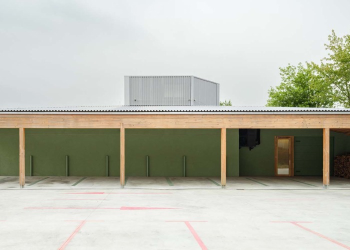 Centro de Recursos Forestales Sakana-Mendialdea por MID estudio + FILO arquitectos. Fotografía por María Azkarate