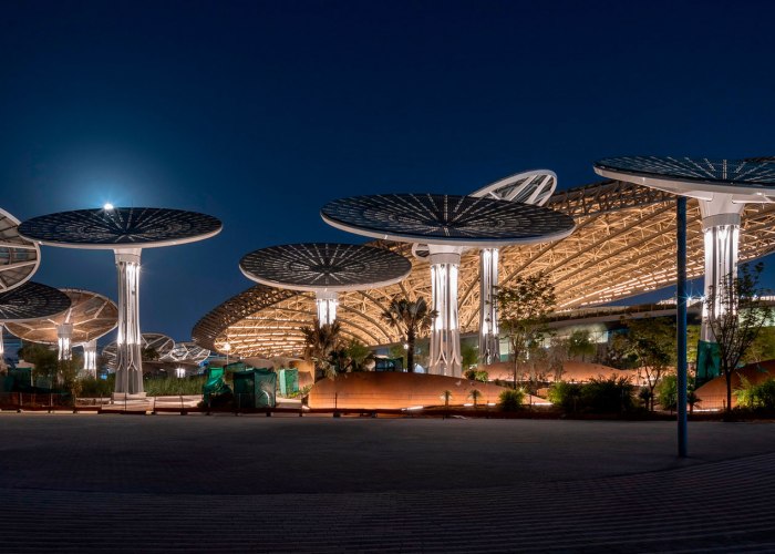 Sustainable development at Dubai Expo 2020. Terra, Sustainability Pavilion by Grimshaw Architects