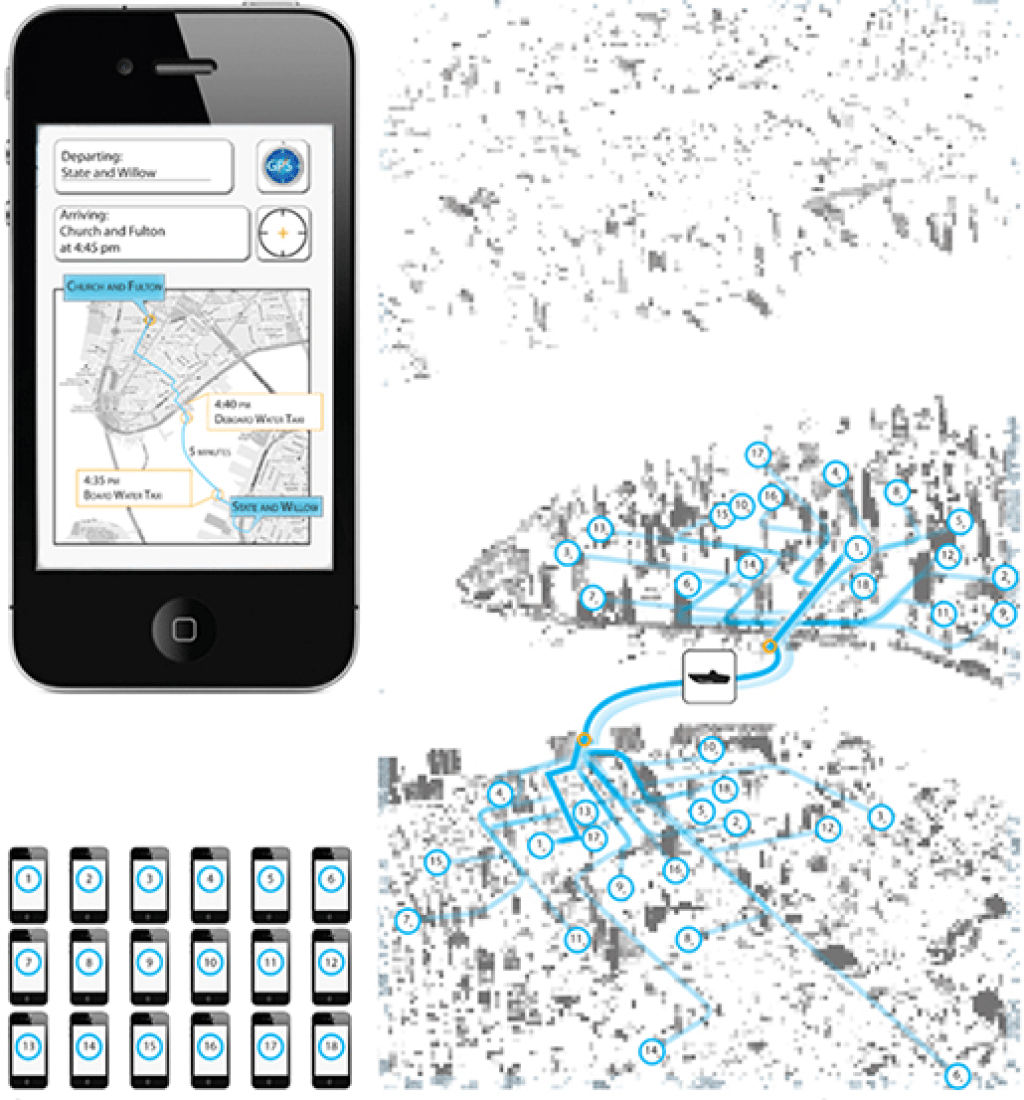 MENCIÓN DE HONOR. Network Urbanism.  JDKP, EEUU.  Jeffrey Troutman, Dustin Buck, Kendall Goodman y Paul McBride.