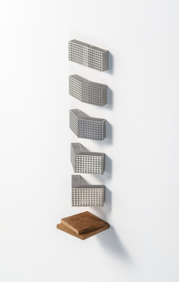 Model. OMA Reveals Design for Residential Tower in Kuwait City. Image courtesy of OMA