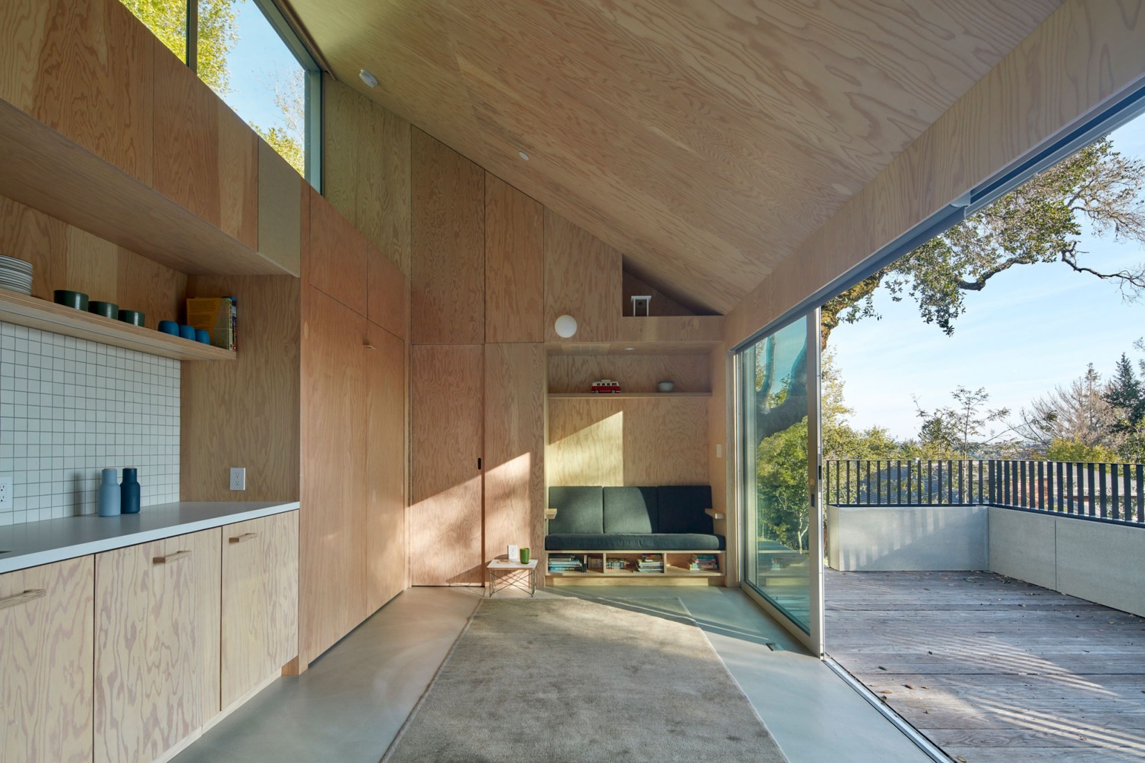 Crest Guesthouse by Mork-Ulnes Architects. Photograph by Bruce Damonte.