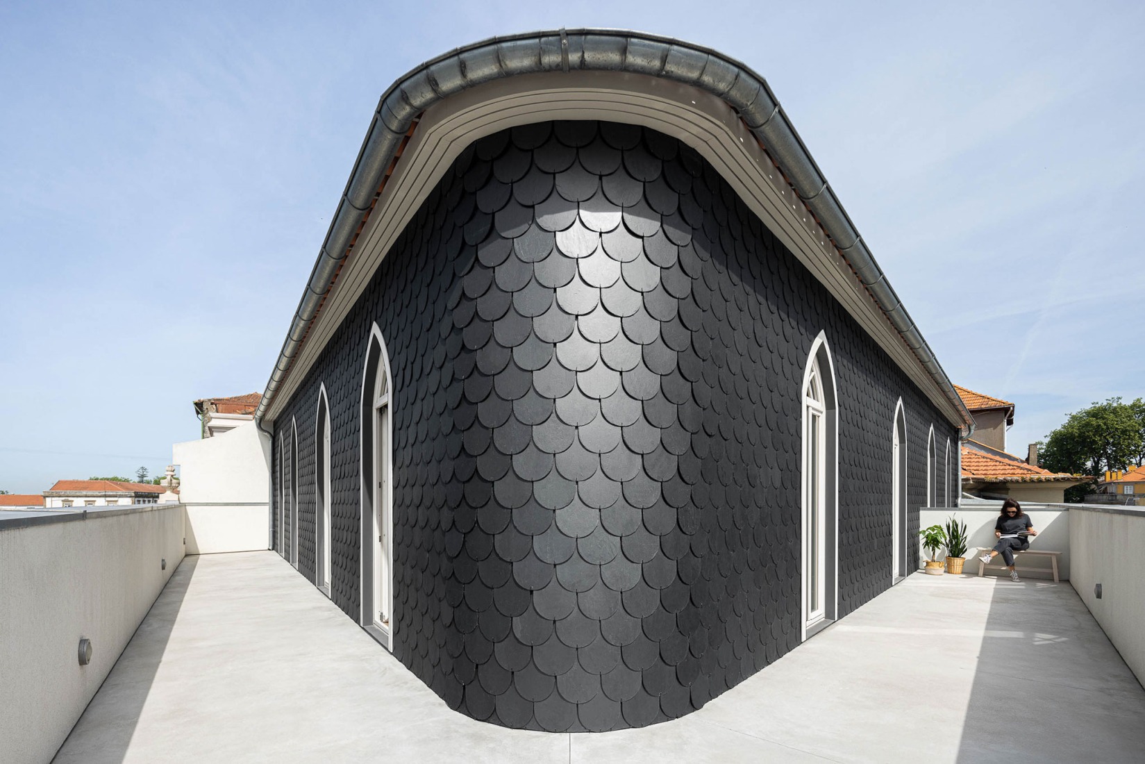 Antigo Hotel do Louvre by Diana Barros Arquitectura. Photograph by Ivo Tavares Studio.
