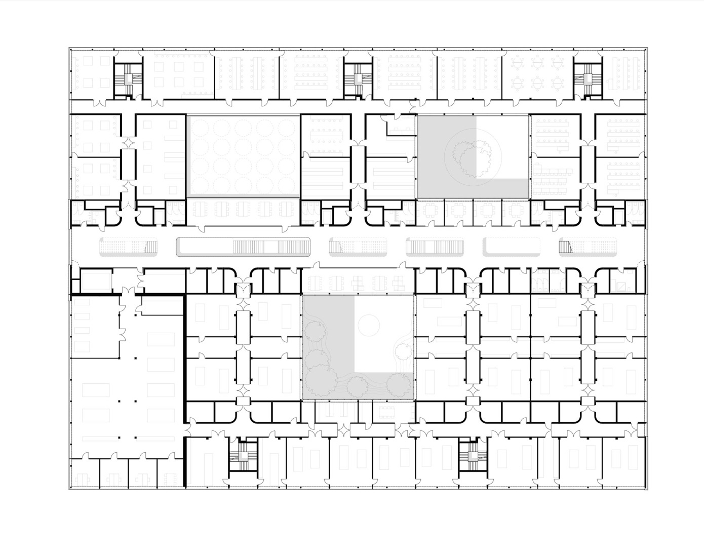 Ground floor plan. House of Physics by mohr niklas architekten.