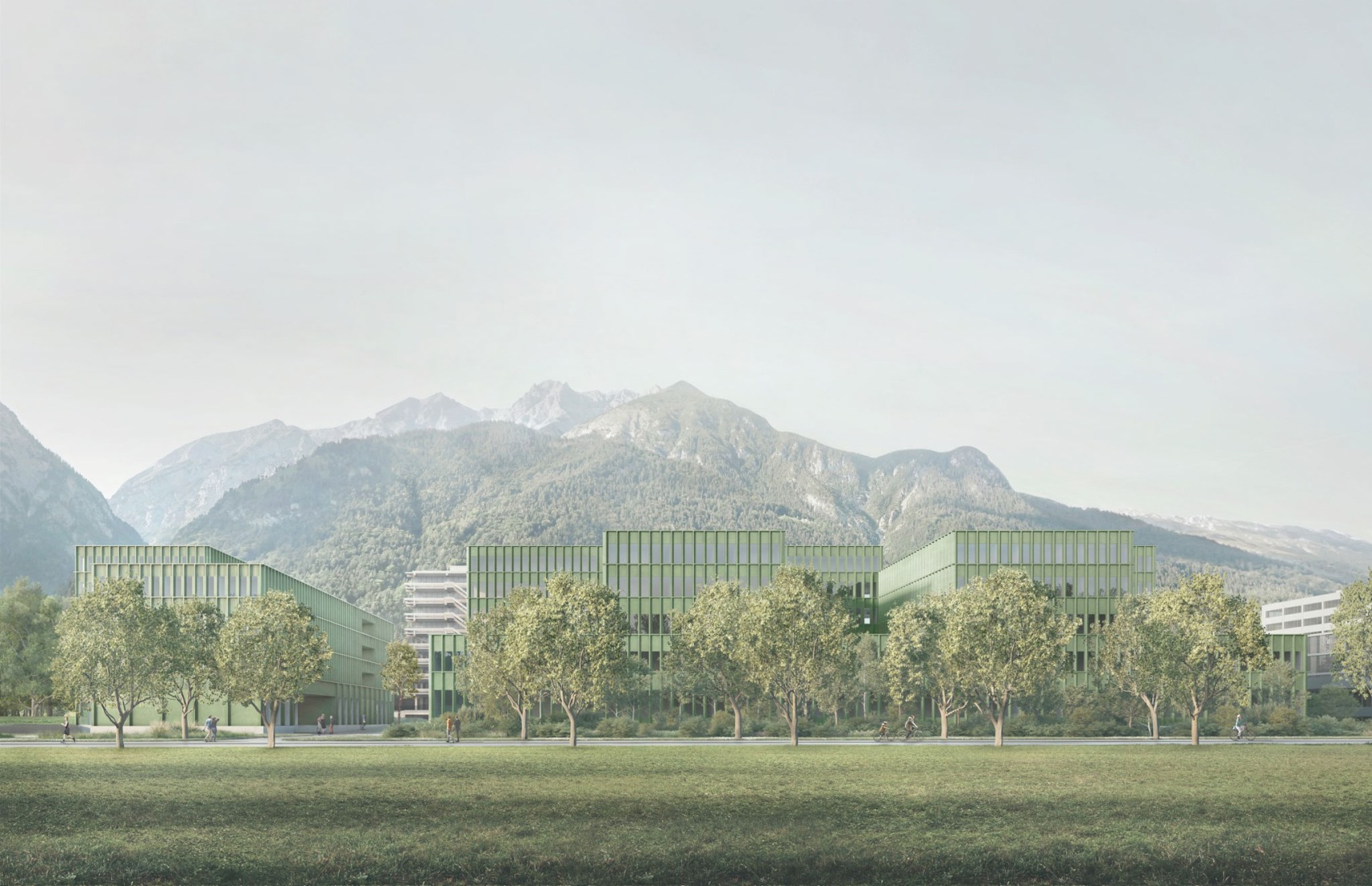 House of Physics by mohr niklas architekten. Visualization by mohr niklas architekten.