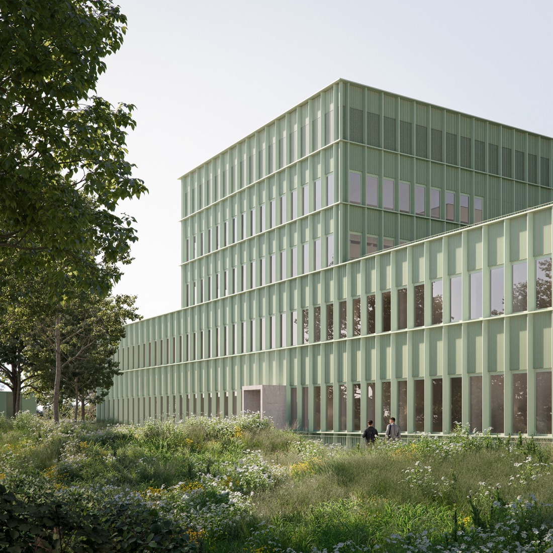 House of Physics by mohr niklas architekten. Visualization by THIRD.