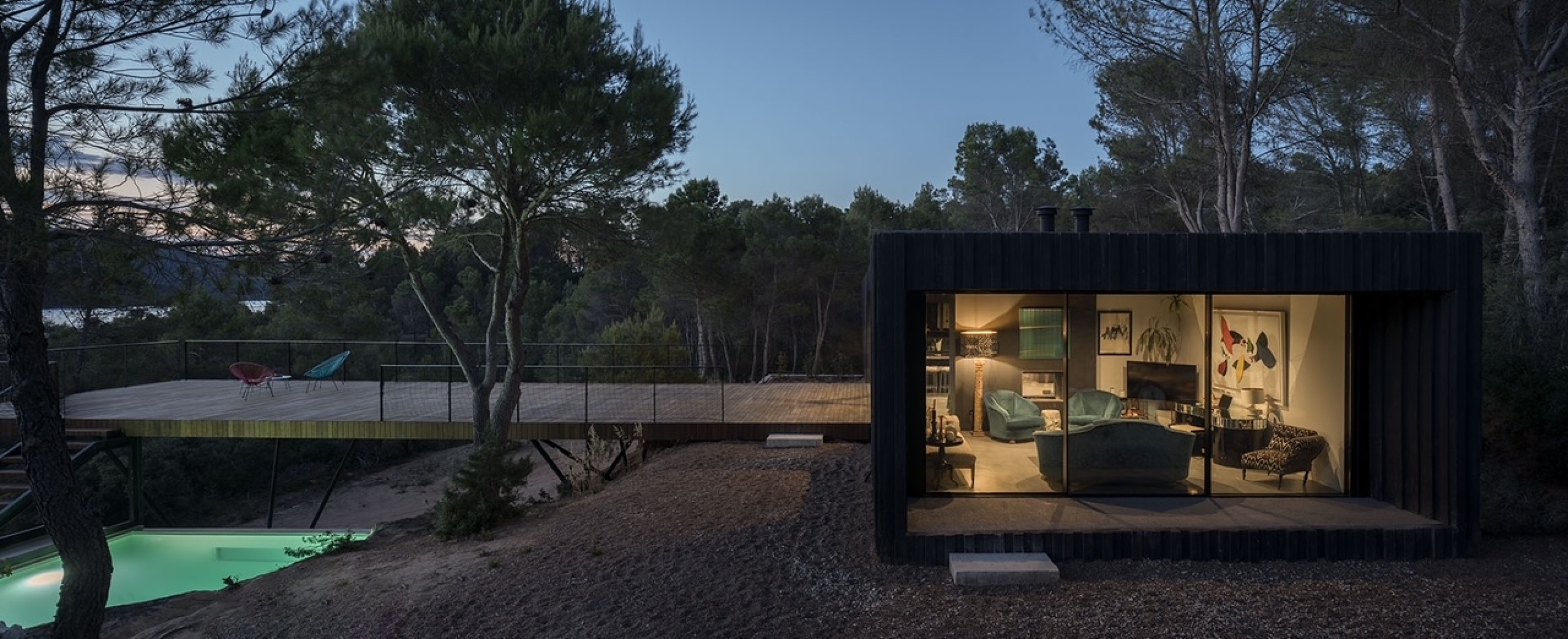 Pier House by Ignacio Borrego. Photograph by Imagen Subliminal.