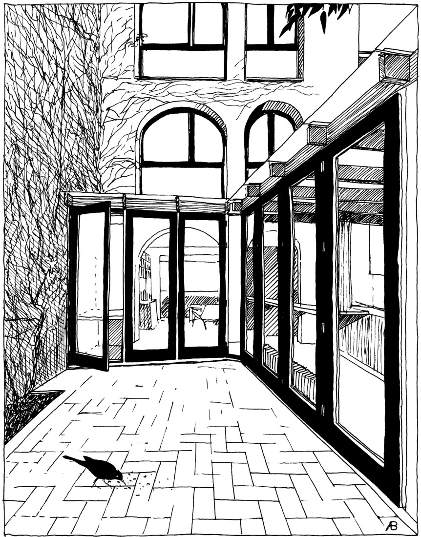Boceto de resultado. «GREEN HOUSE» por Anna & Eugeni Bach / Bach arquitectes.