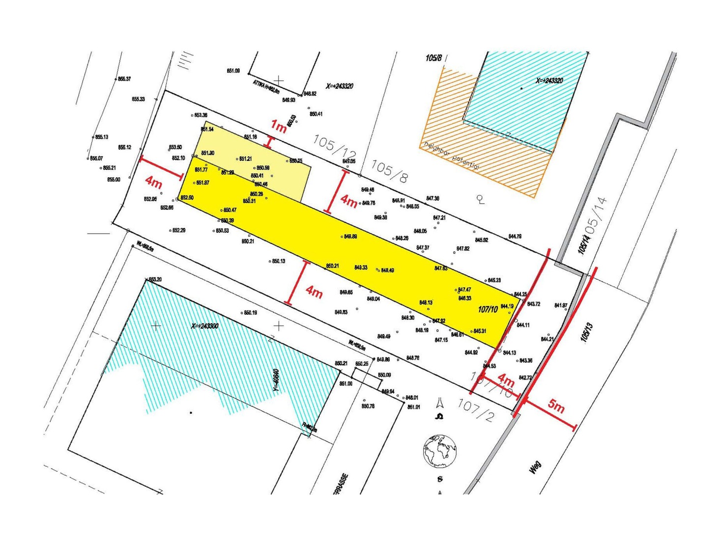 Plano de planta. Casa austriaca por OMA.