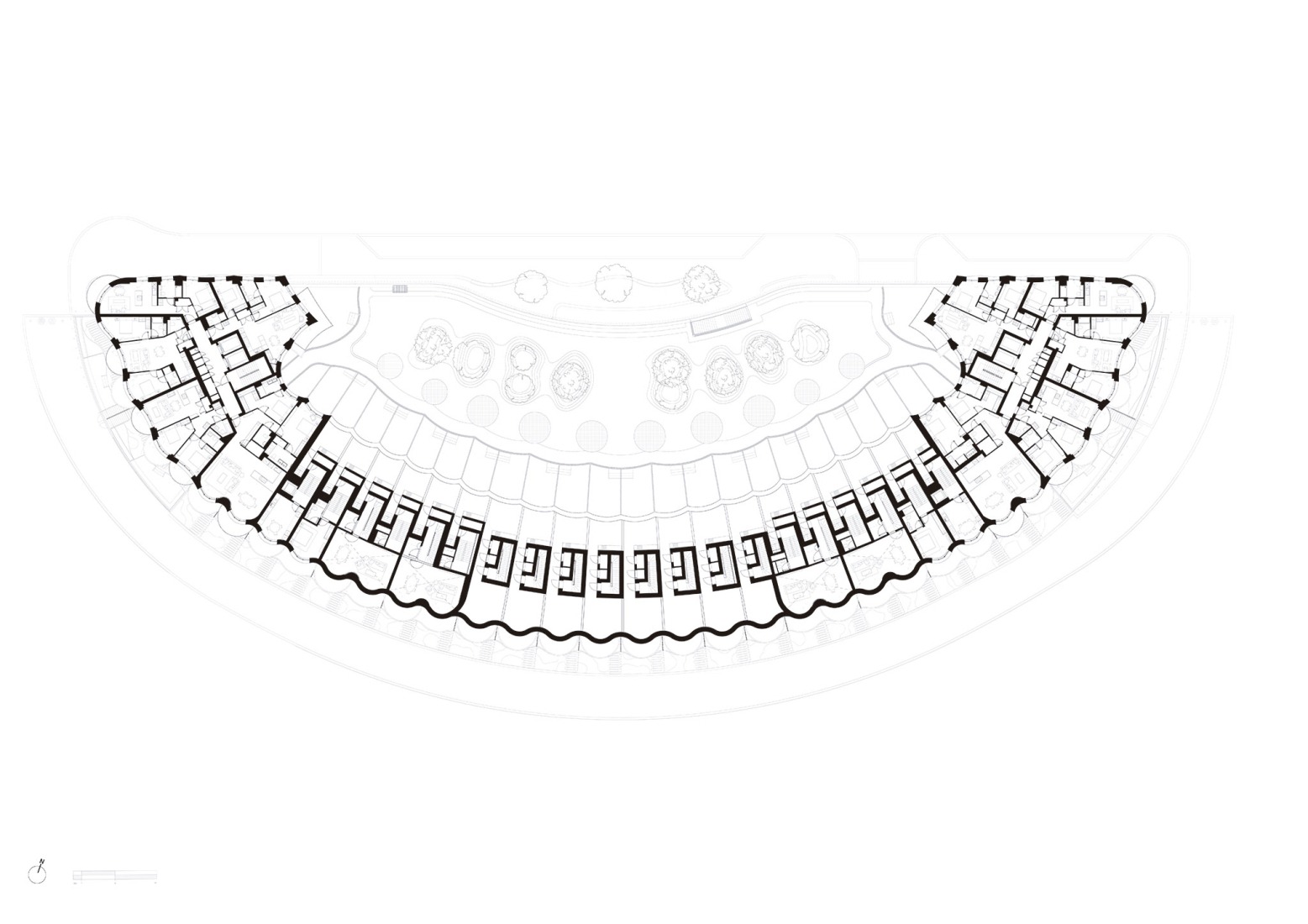 Third floor plan. Folkestone Shoreline by ACME.