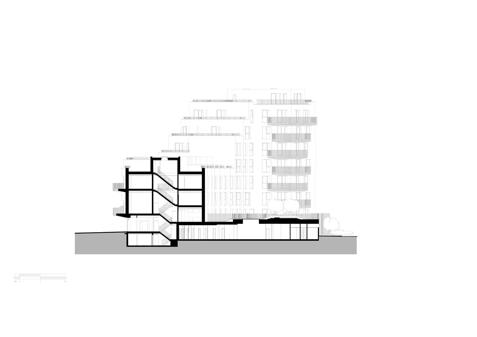 Section. Folkestone Shoreline by ACME.