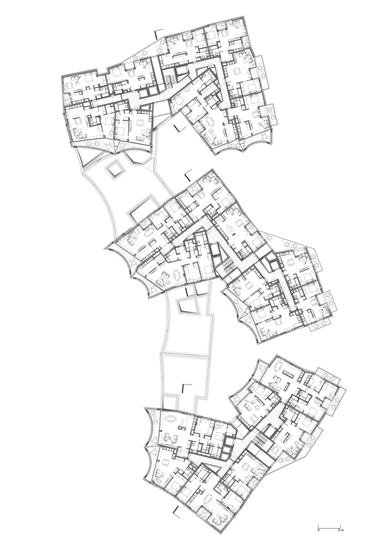 Project plan. Perfumiarnia by JEMS Architekci.