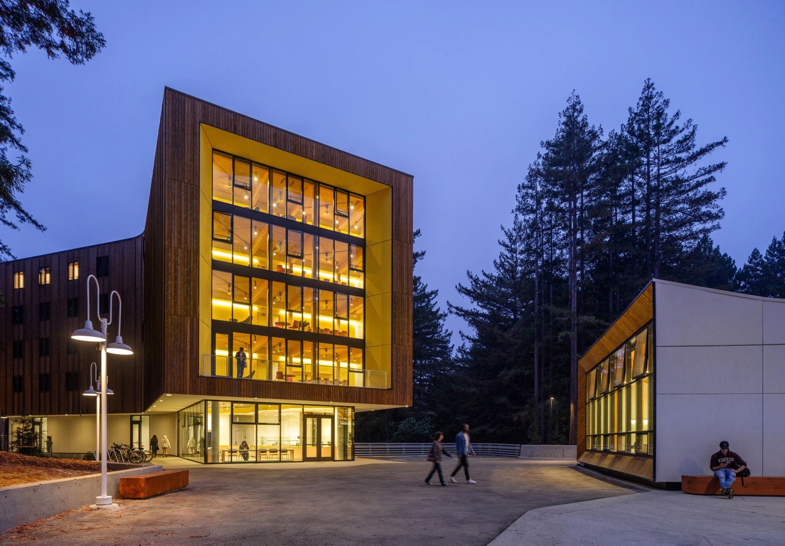 Kresge College Expansion at the University of California by Studio Gang. Photograph by Jason O’Rear.
