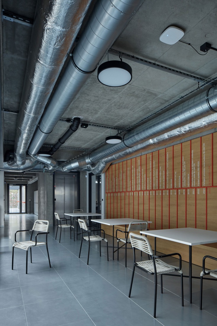 BLUM Headquarters by QARTA Architektura. Photograph by BoysPlayNice.