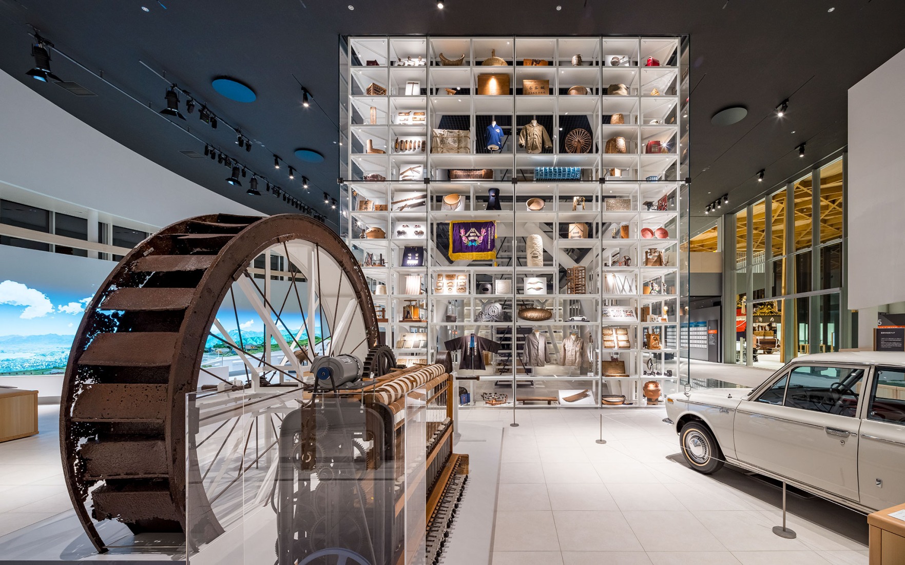 Toyota City Museum by Shigeru Ban. Photograph by Hiroyuki Hirai.