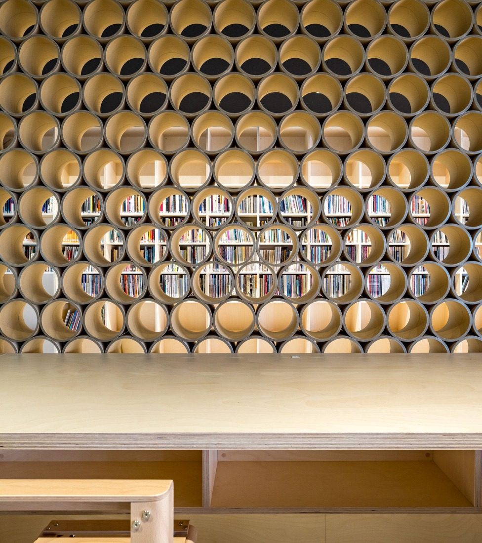 Toyota City Museum by Shigeru Ban. Photograph by Hiroyuki Hirai.