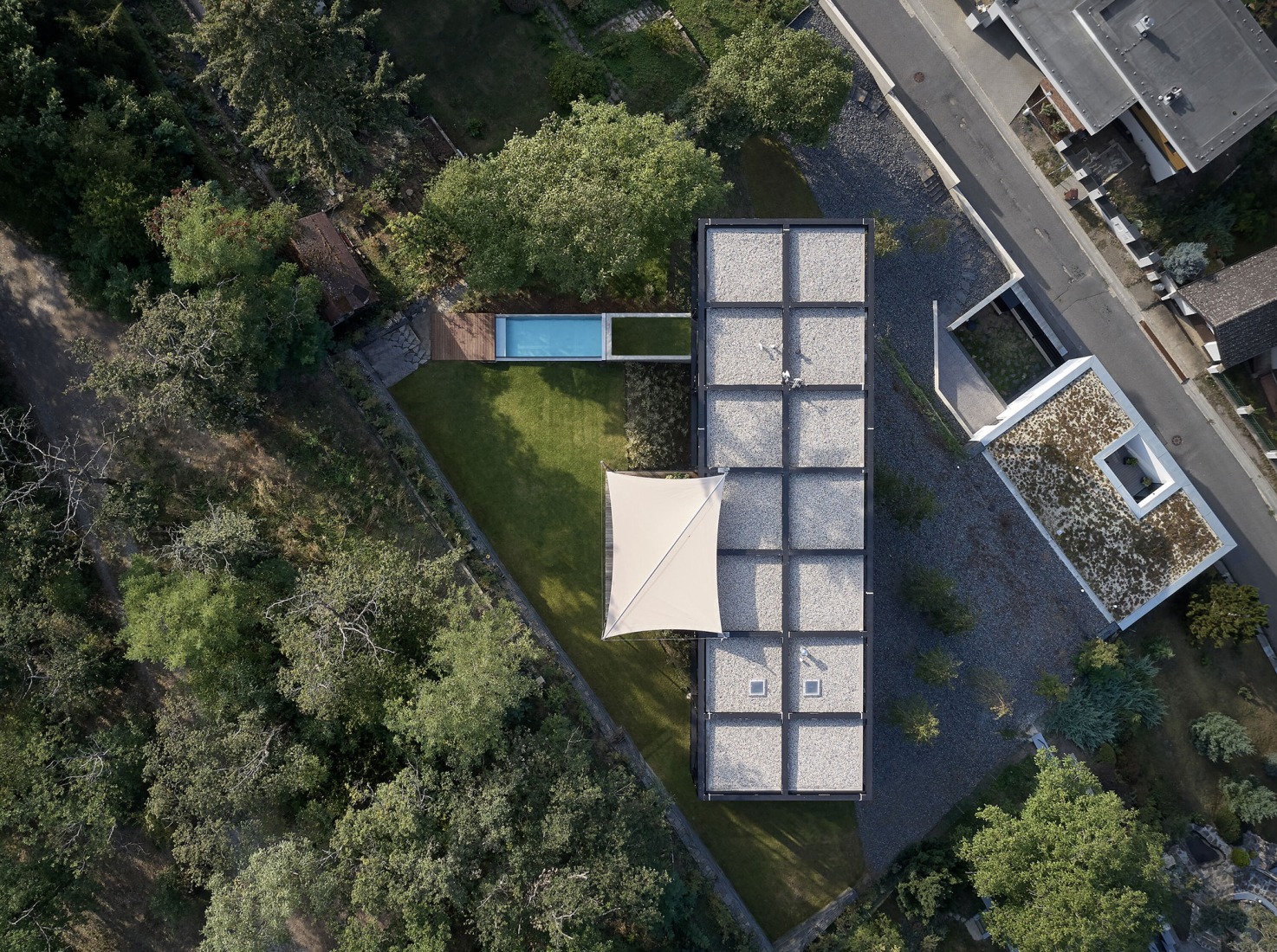 Villa Sidonius por Stempel & Tesar architekti. Fotografía por Filip Šlapal.