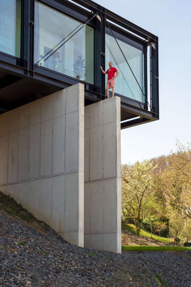 Villa Sidonius por Stempel & Tesar architekti. Fotografía por Filip Šlapal.