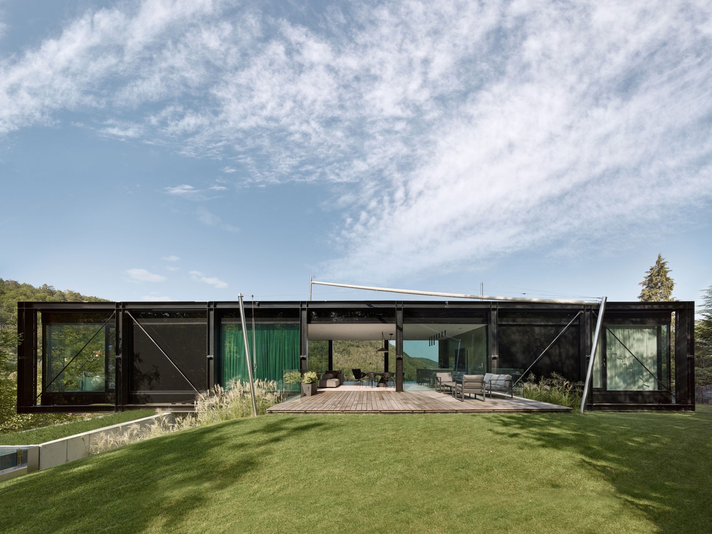 Villa Sidonius por Stempel & Tesar architekti. Fotografía por Filip Šlapal.