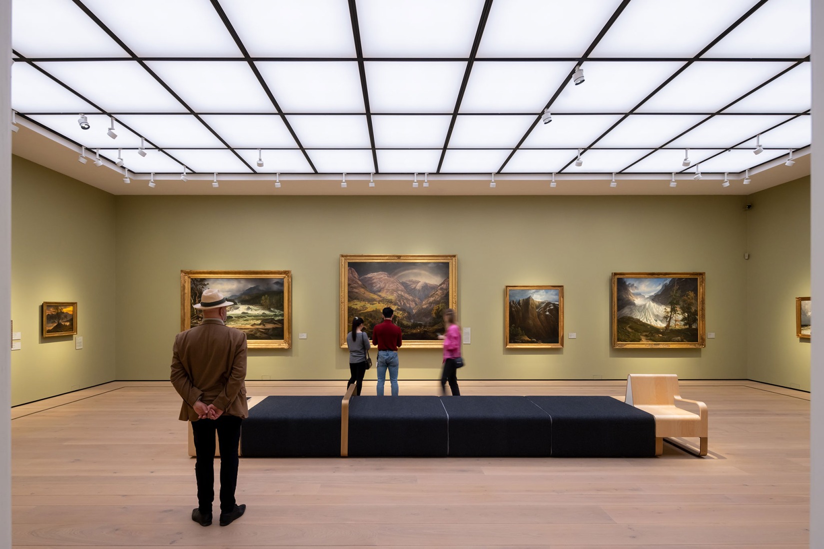 Museo nacional de arte, arquitectura y diseño de Noruega por Kleihues + Schuwerk Architects. Fotografía por Iwan Baan.