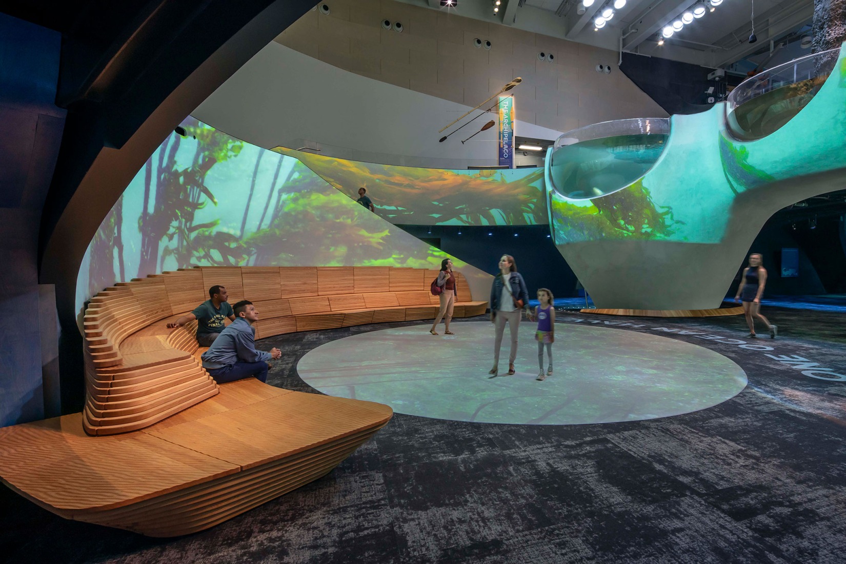Pabellón Oceánico del Acuario de Seattle por LMN Architects. Fotografía por Lara Swimmer/Esto.