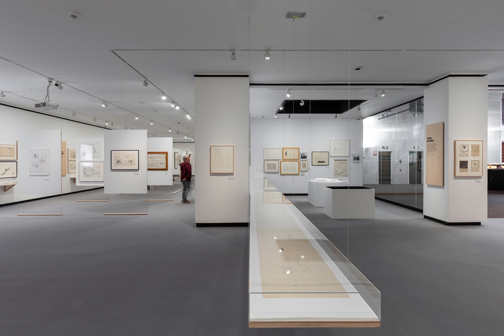 Exhibition: Saul Steinberg, artista. Photograph courtesy by Fundación Juan March.