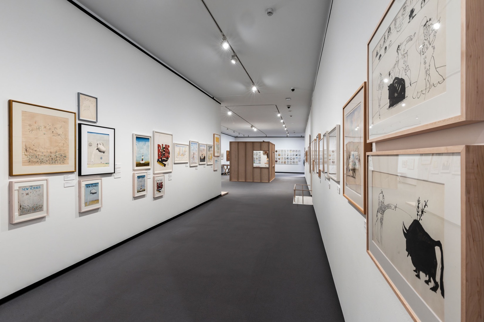 Exhibition: Saul Steinberg, artista. Photograph courtesy by Fundación Juan March.