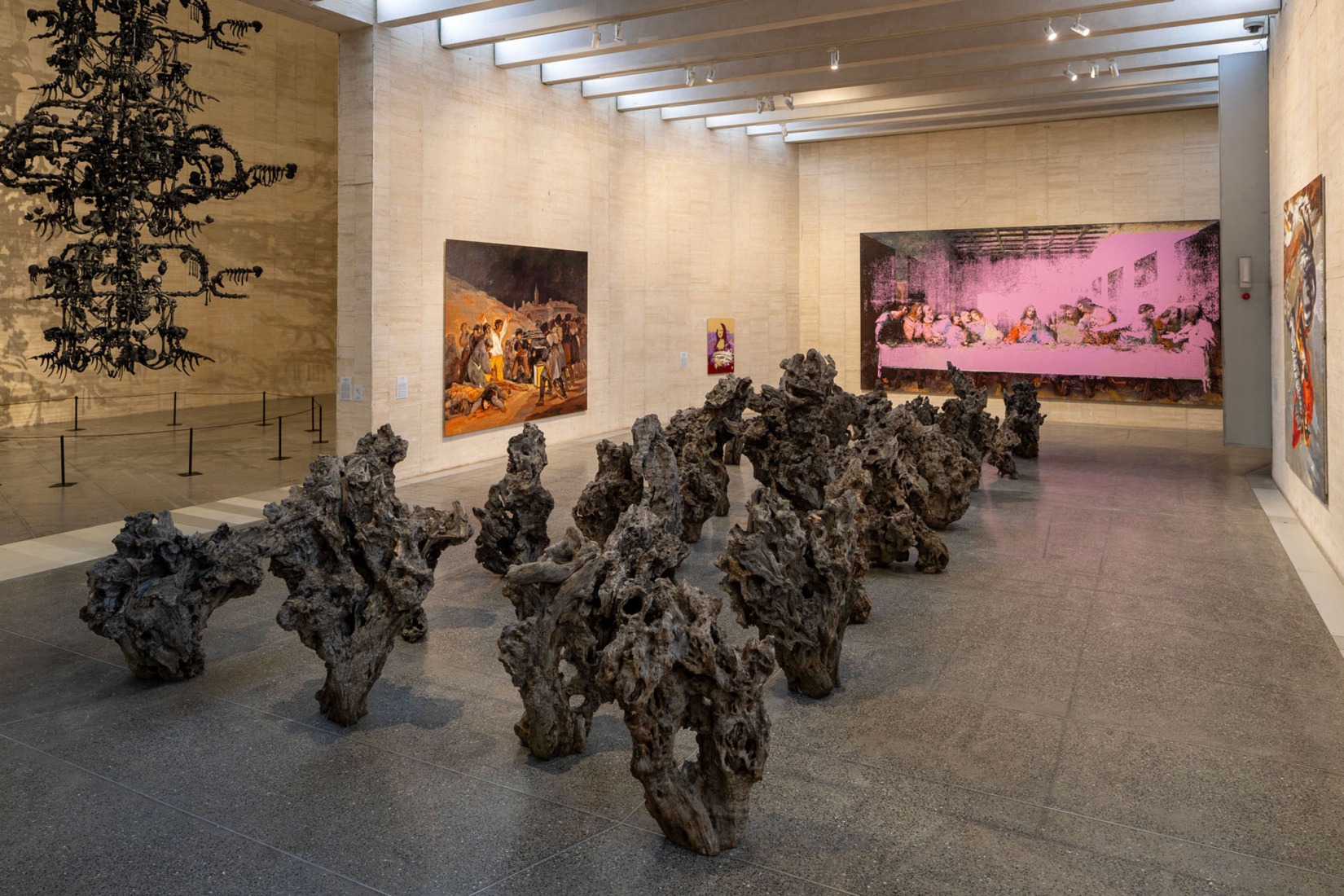 Ai Weiwei. Don Quixote. Vista de la exposición. MUSAC, 2024. Cortesía de Ai Weiwei Studio. Fotografía por Imagen MAS.