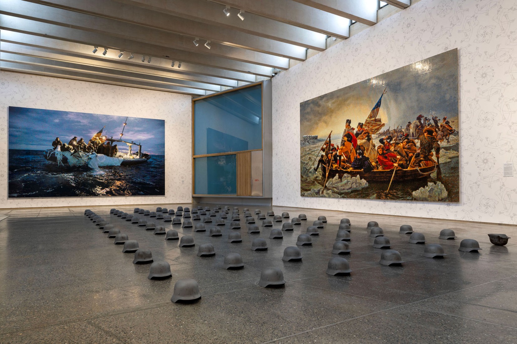 Ai Weiwei. Don Quixote. Vista de la exposición. MUSAC, 2024. Cortesía de Ai Weiwei Studio. Fotografía por Imagen MAS.