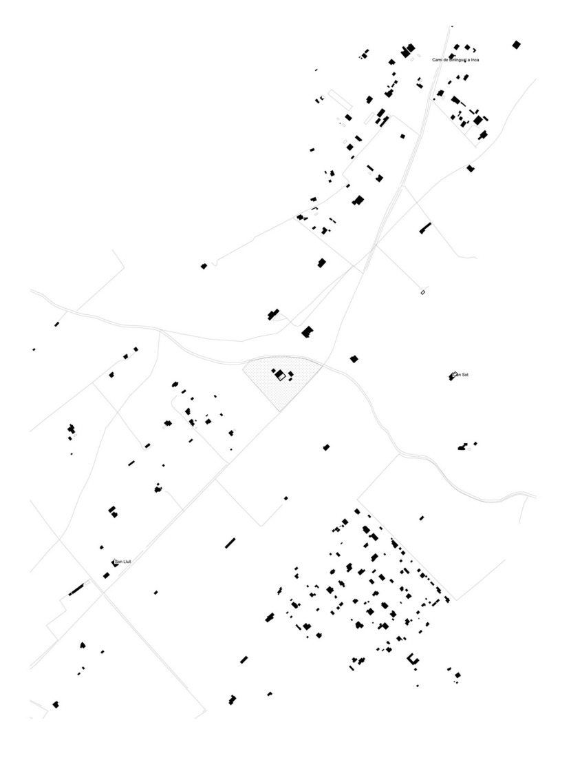 Location plan. Ca Na Pau by Munarq Arquitectos.