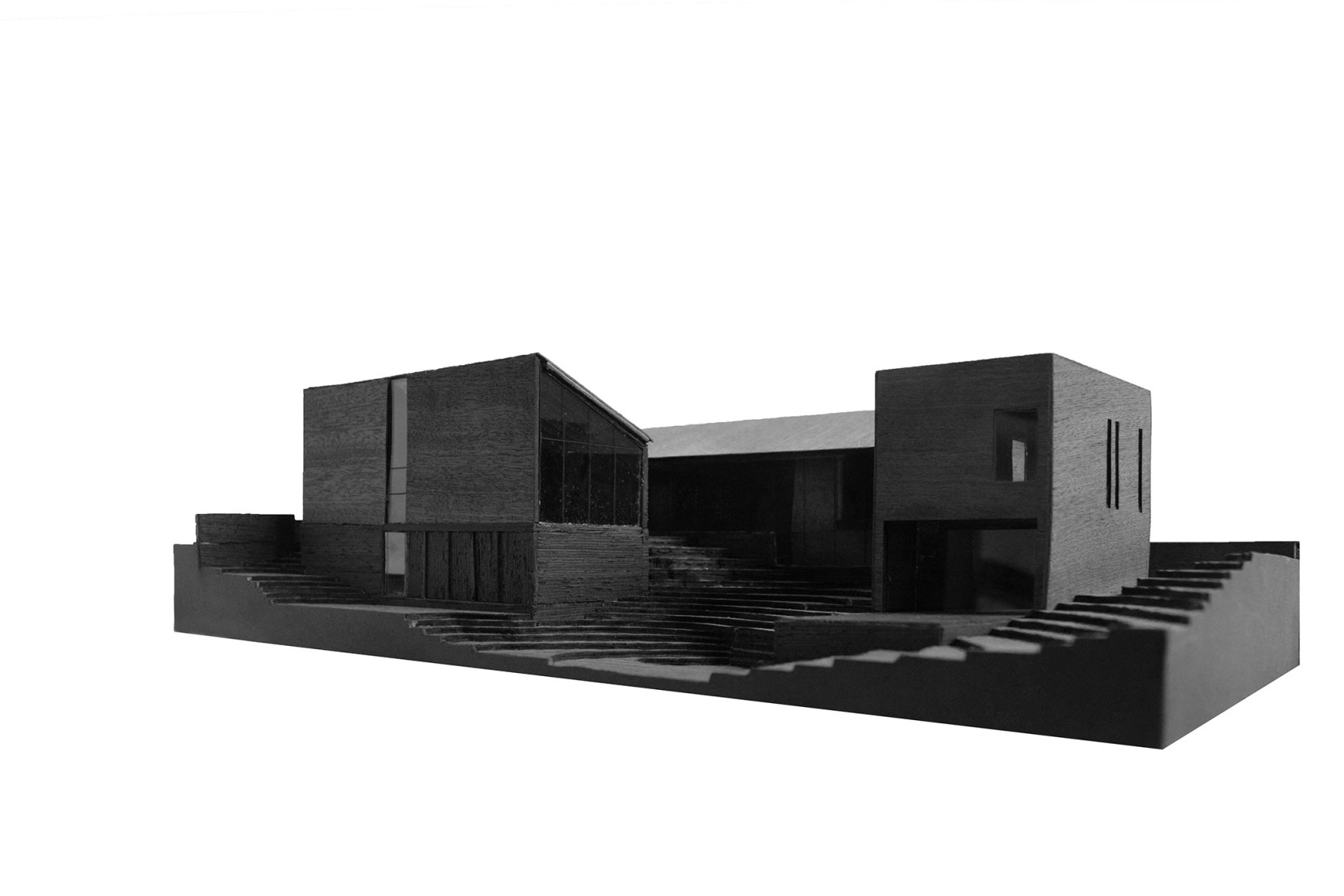 Maqueta. Casa Caribu por Taller Tequio.