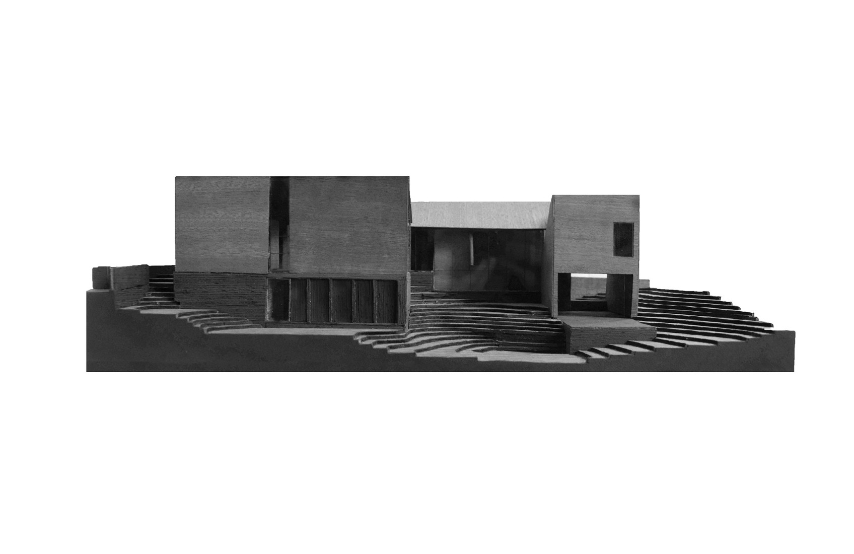 Maqueta. Casa Caribu por Taller Tequio.