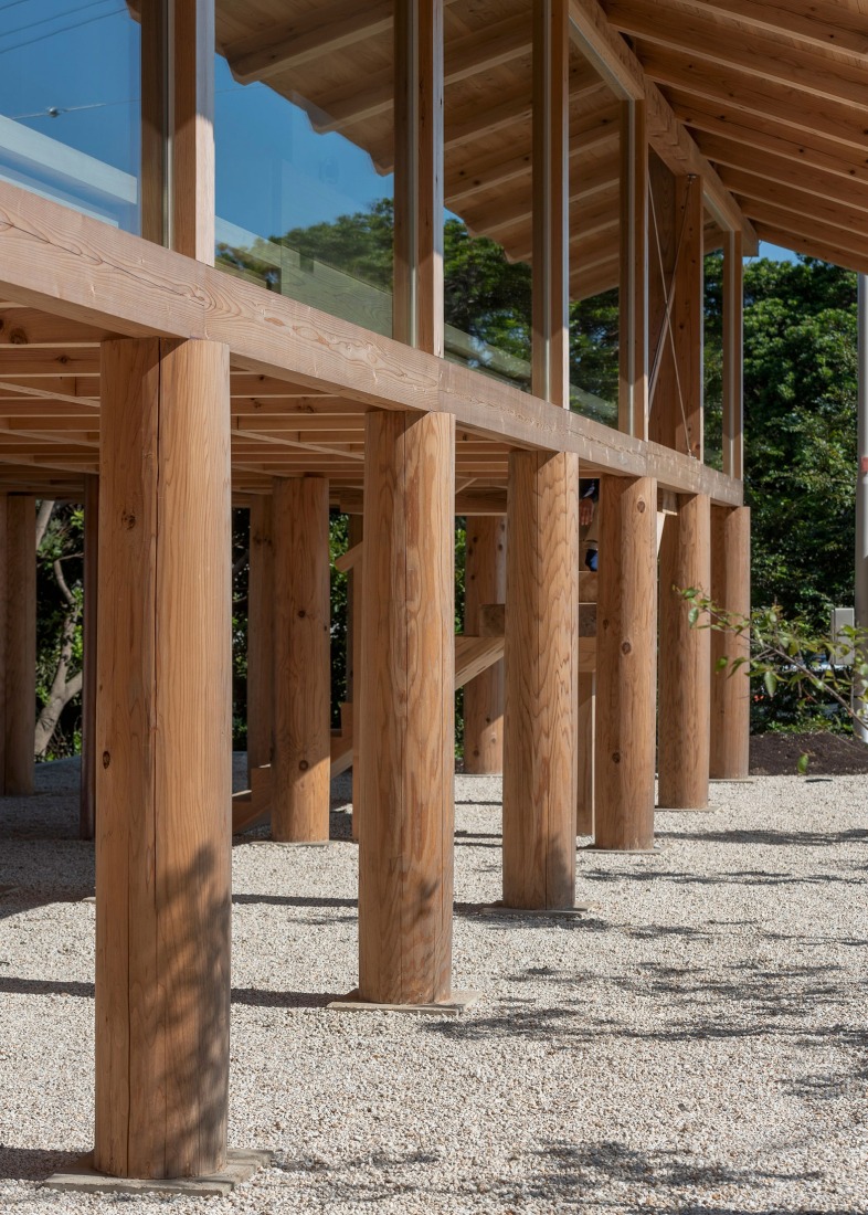 Casa de huéspedes Terabe por Tomoaki Uno Architects. Fotografía por Nathanael Bennett.